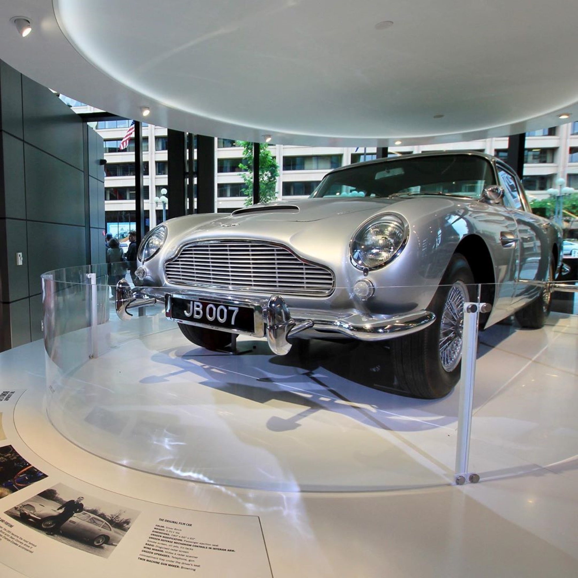 James Bond Car Guns